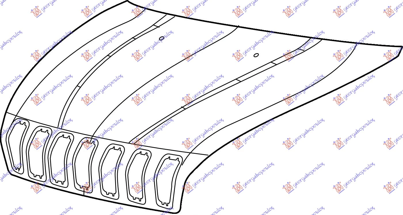 Jeep cherokee 14-19 HAUBA ALUMINIUM