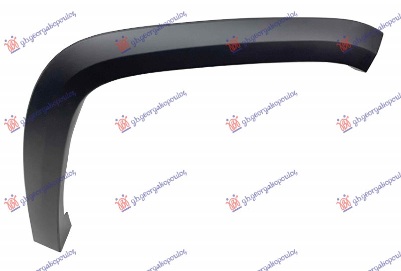 Jeep cherokee 2014-2019 (kl) RUB PLASTICNI PREDNJEG BLATOBRANA (TRAILHAWK)