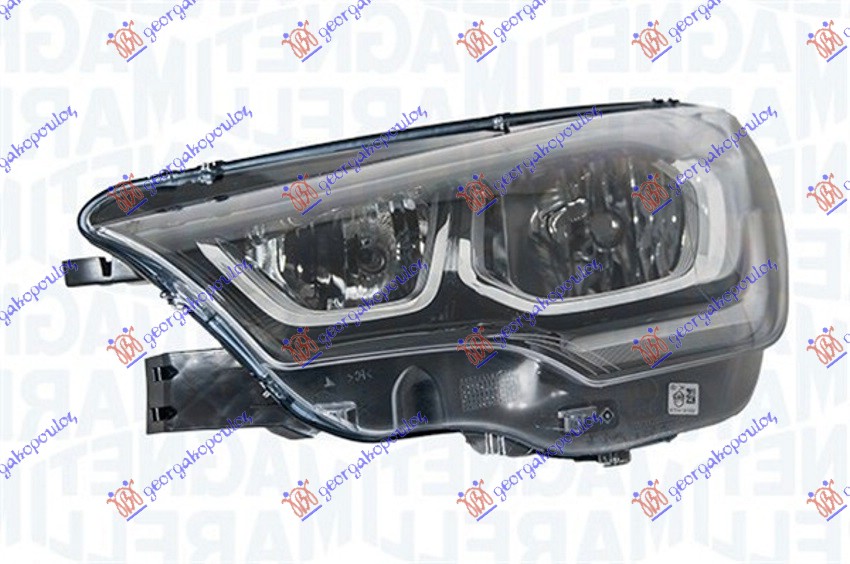 Citroen c4 2011-2020 (nc) FAR ELEKTRICNI SA LED DNEVNIM SVETLOM 2015- (MARELLI)