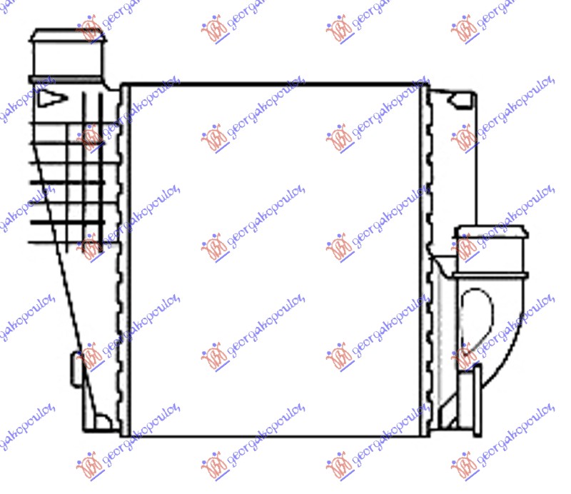 Citroen c4 picasso 14-17 HLAD INTERC. BEN-DIZ(215x248x50)