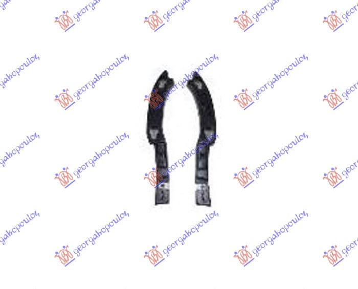 Citroen c3 air cross 17-21 NOSAC PRED. BRAN. GORNJI PLAST (SET)