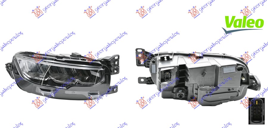 Citroen c5 air cross 2018- (ac/aj/ar/a4) FAR ECO LED (VALEO)