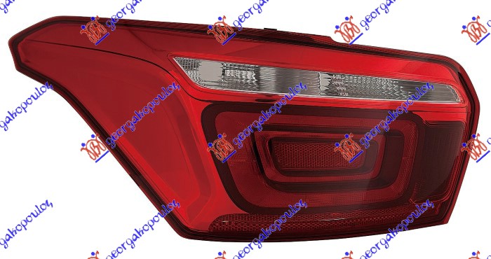 Citroen c-elysee 2016- (dd) STOP LAMPA