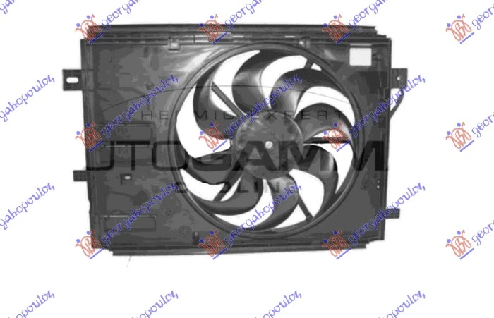 Citroen c4 picasso 14-17 VENTILAT 1.2BEN 1.5-1.6DIZ 428mm 2P 250W