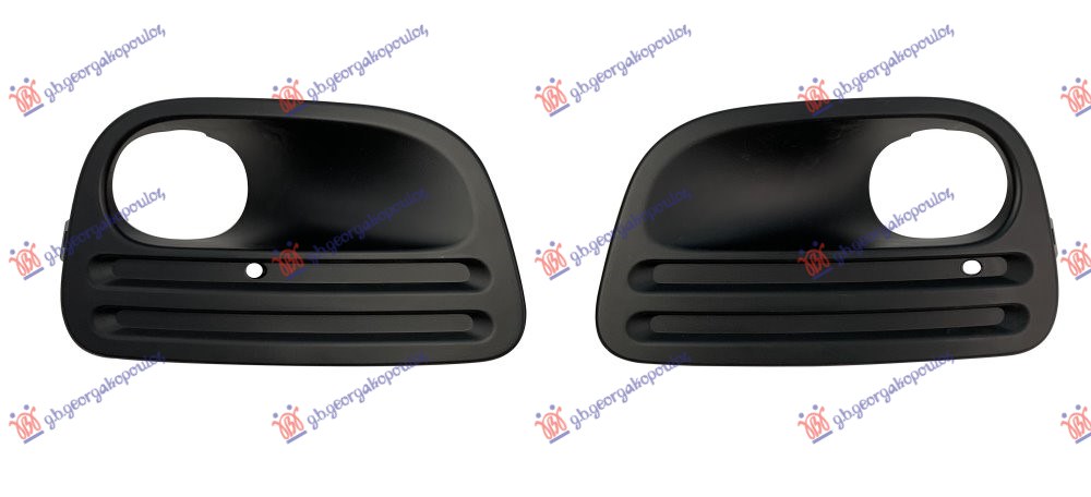 Citroen berlingo 2019-2024 (er/ec) RESETKA PREDNJEG BRANIKA DONJA (SA MAGLENKOM) (SET)