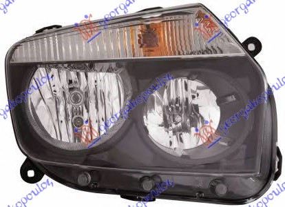 Dacia duster i 2010-2017 (hs) FAR ELEKTRICNI/MEHANICKI CRNI (TURSKA)