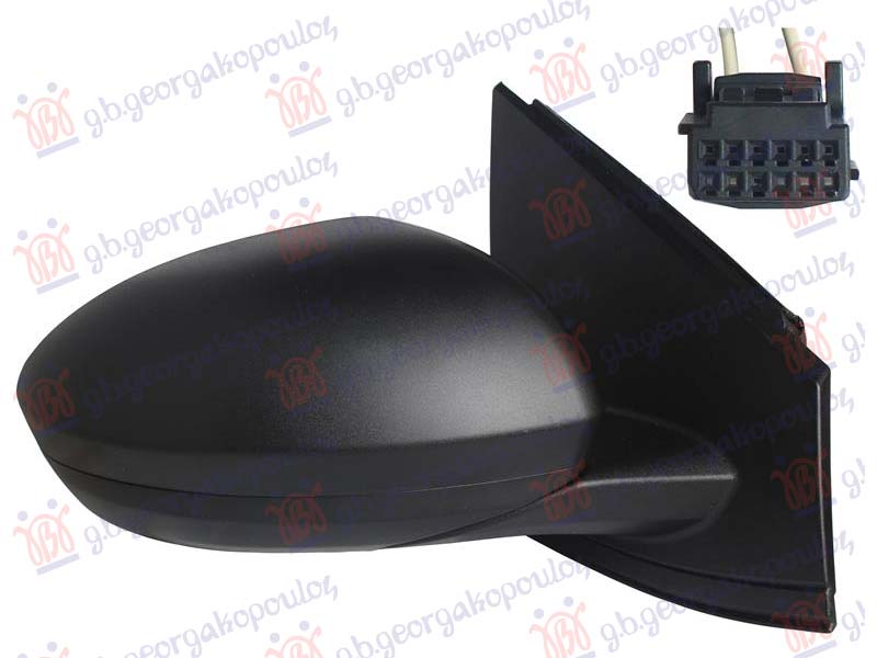 Dacia jogger 2022- (rk) RETROVIZOR MEHANICKI SAJLOM (SENZOR) (KONVEKSNO STAKLO)