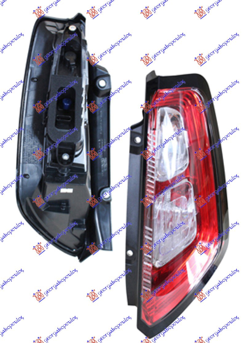 Fiat punto evo 09-12 STOP LAMPA LED (SA NOSACEM SIJALICE) (MARELLI)