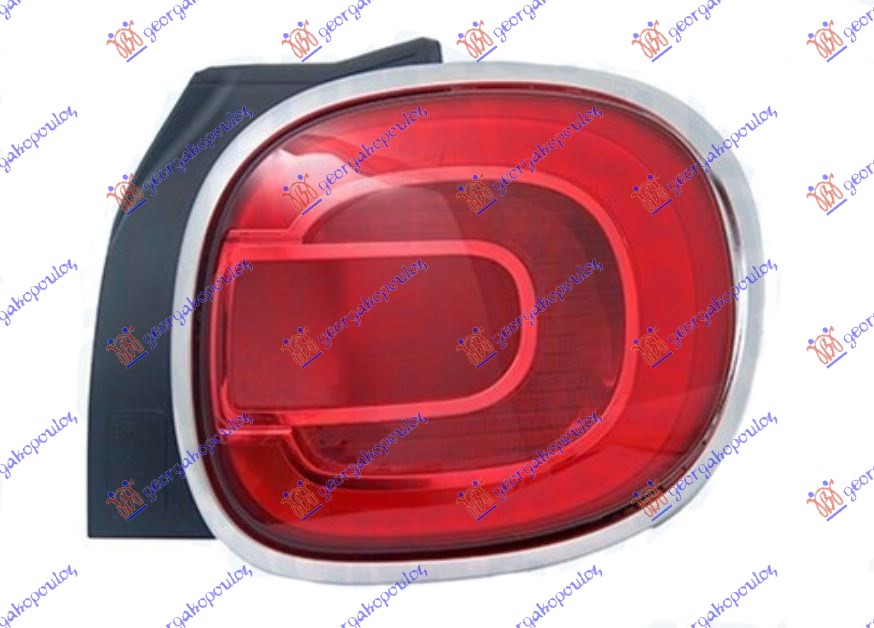 Fiat 500 l 2012-2017 (351/352) STOP LAMPA (TREKKING) (DEPO)