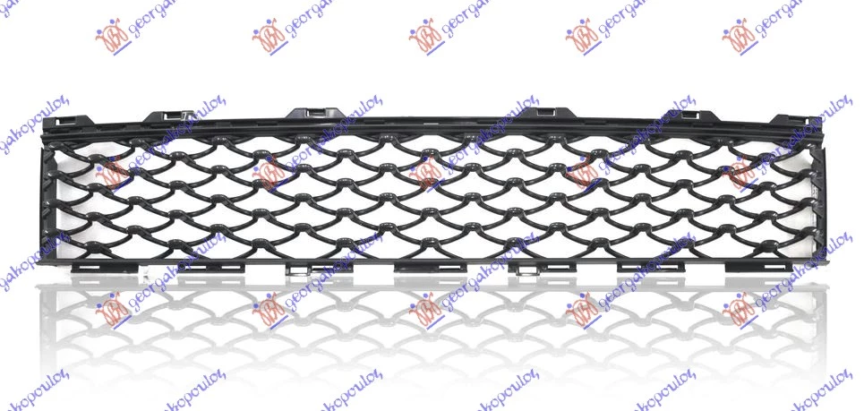 Fiat 500 15- CENTRALNA RESETKA CRNA