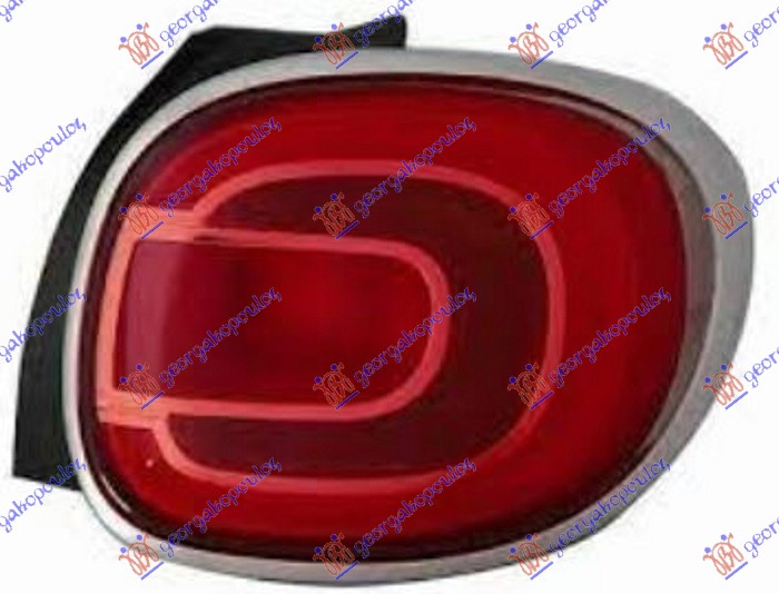 Fiat 500 l 17- STOP LAMPA (CROSS) (O)