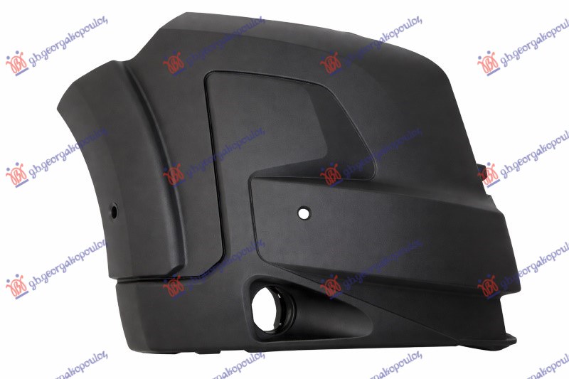 Citroen e jumper iii 2020-2023 KRAJ PREDNJEG BRANIKA CRNI (sa rupama za 2 parking senzora) (SA MAGLENKOM) (MAXI) (MODEL SA RUBOM BLATOBRANA) 2023-