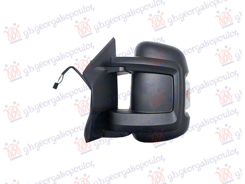Citroen e jumper iii 2023- RETROVIZOR ELEKTRICNI SA GREJ. KRATKI (ELEKTRO-SKLOPIV) (MIGAVAC) (SENZOR) (MRTAV UGAO) (POZICIONO SVETLO 16W) (14 PIN)