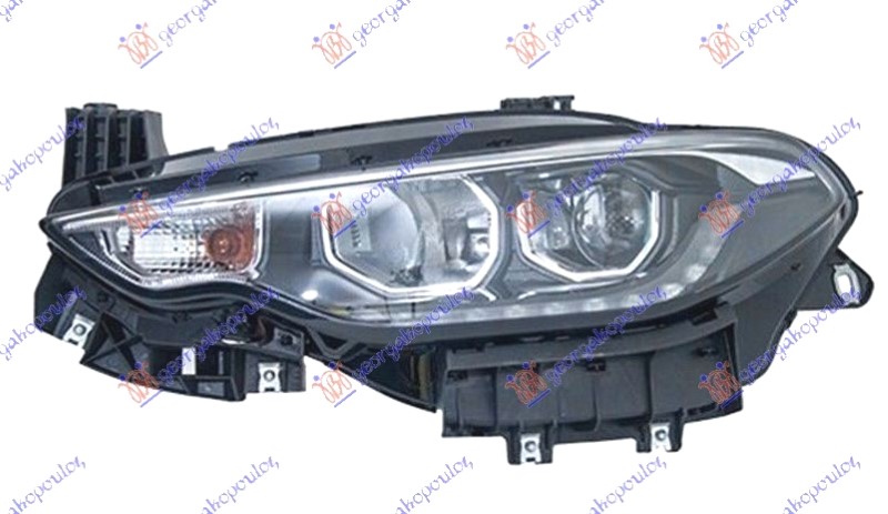 Fiat tipo 2016-2021 (356/357) FAR ELEKTRICNI (H7/H7) SA LED DNEVNIM SVETLOM HROM (TURSKA)