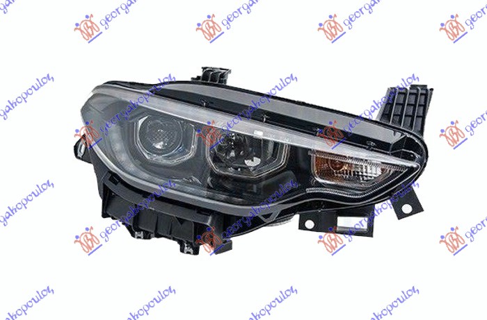 Fiat tipo 16-21 FAR EL. CRN (H7/H7) LED DNEV.SV. MARELLI