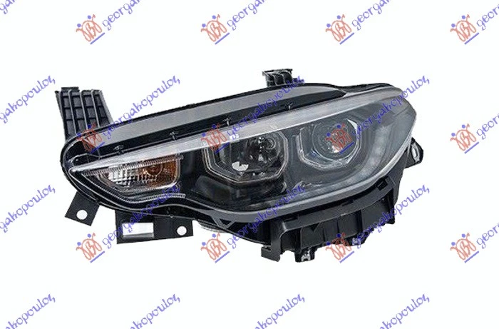 Fiat tipo 16-21 FAR EL. CRN (H7/H7) LED DNEV.SV. MARELLI