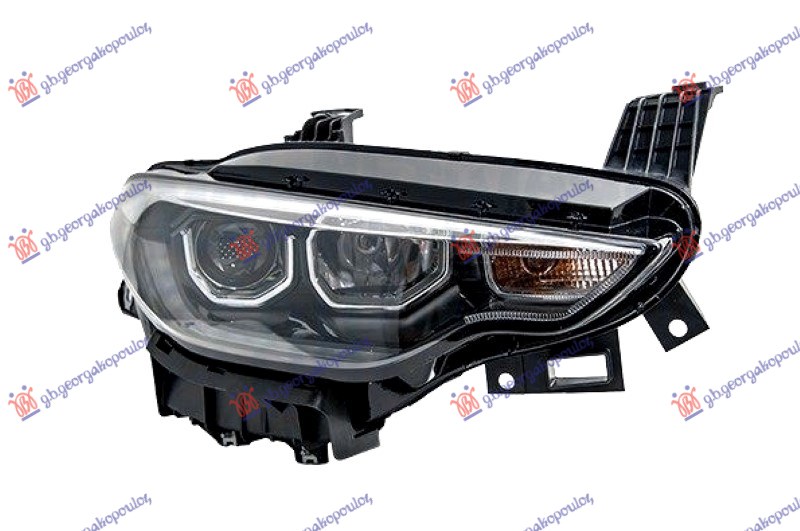 Fiat tipo 2016-2021 (356/357) FAR ELEKTRICNI SIVI (H7/H7) SA LED DNEVNIM SVETLOM (MARELLI)