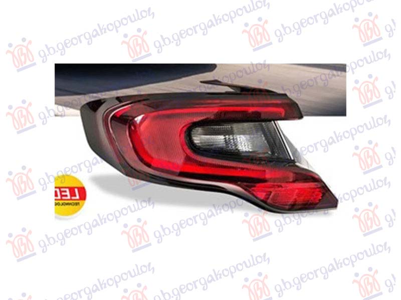 Fiat tipo 2021- (356/357) STOP LAMPA SPOLAJSNJA LED (SEDAN) (TURSKA)