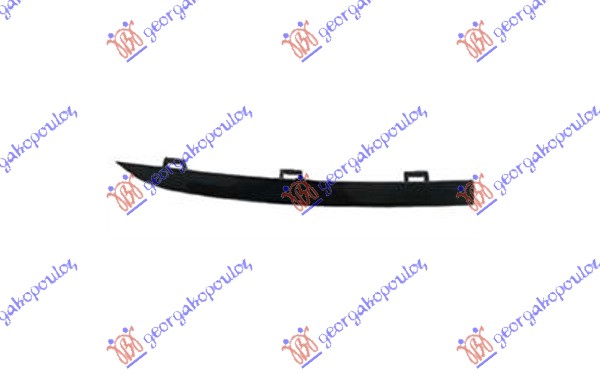 Fiat linea 13-15 LAJSNA PVC MASKE GORNJA CRNA