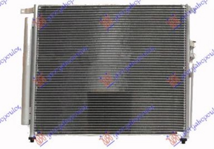 Ford ranger 2015-2019 HLADNJAK KLIME BENZIN/DIZEL (638x535x12) (KOYO)