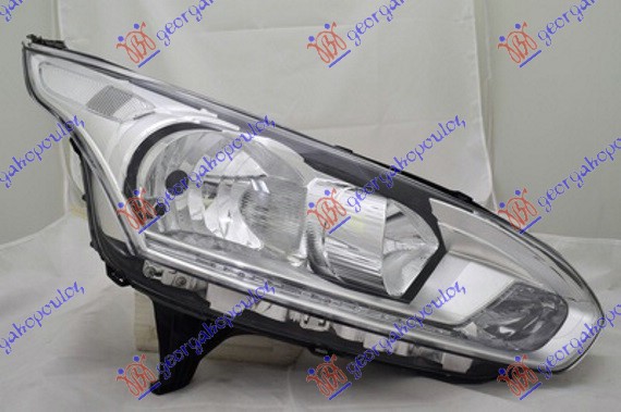 Ford transit/tourneo connect 2013-2019 (c4a) FAR ELEKTRICNI HROM (PROVIDAN MIGAVAC) (PROVIDNI KATADIOPTER) (TYC)