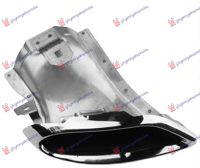 Ford mondeo 2014-2019 (ce/cf) KRAJ IZDUVNE CEVI AUSPUHA (HROM) 4/5 VRATA