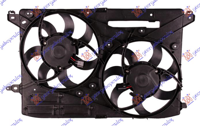 Ford mondeo 2014-2019 (ce/cf) VENTILATOR KOMPLET (1.6 BENZIN)