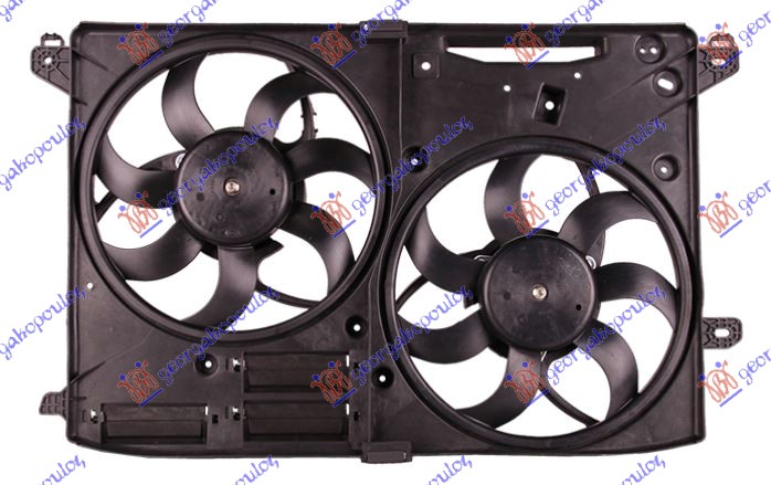 VENTILATOR KOMPLET (2.0/2.5 BENZIN)
