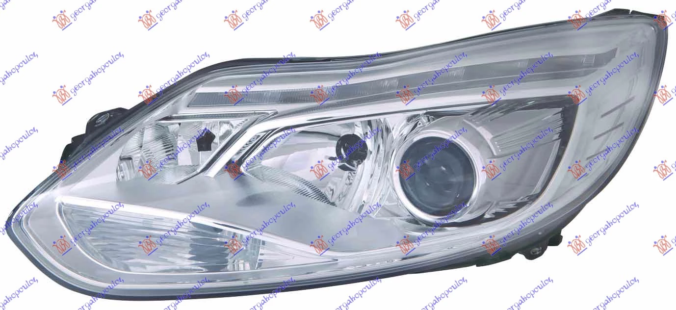 Ford focus 11-14 FAR XENON SA LED DNEVNIM SVETLOM (DEPO)