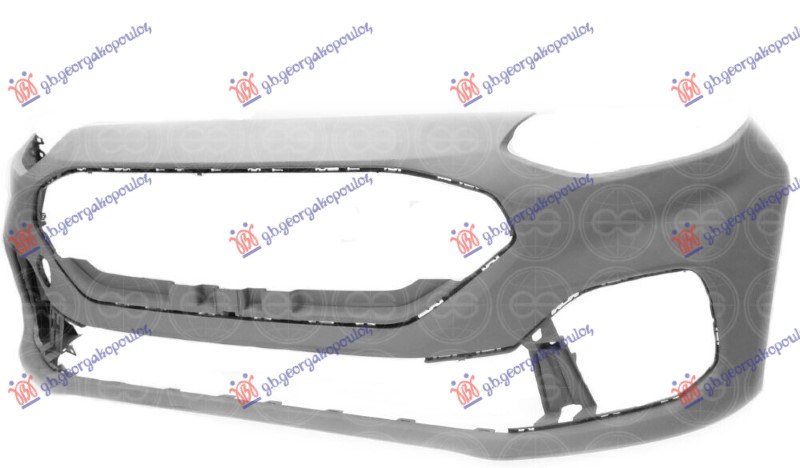 Ford fiesta 2017- (hj/hf) PREDNJI BRANIK PM (SA/BEZ 4 PDC SENZORA) 2021- (ST/ST-LINE) (A KVALITET) (neofarban)