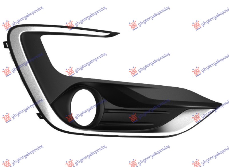 Ford ka+ 2018- (cdu) RESETKA PREDNJEG BRANIKA (SA MAGLENKOM) (SA HROM)