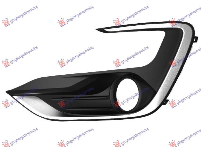 Ford ka+ 2018- (cdu) RESETKA PREDNJEG BRANIKA (SA MAGLENKOM) (SA HROM)