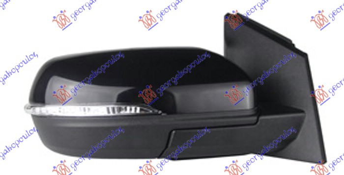 Ford edge 2015-2019 (cdq) RETROVIZOR ELEKTRICNI SA GREJACEM PM (MIGAVAC) (SVETLO) (MEMORIJA) (MRTAV UGAO) (KONVEKSNO STAKLO)