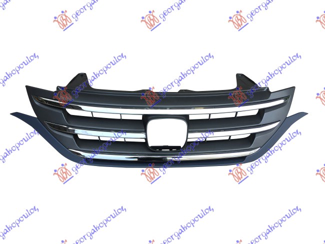 Honda cr-v 13-15 PVC MASKA KOMPL. HROM LAJSNA