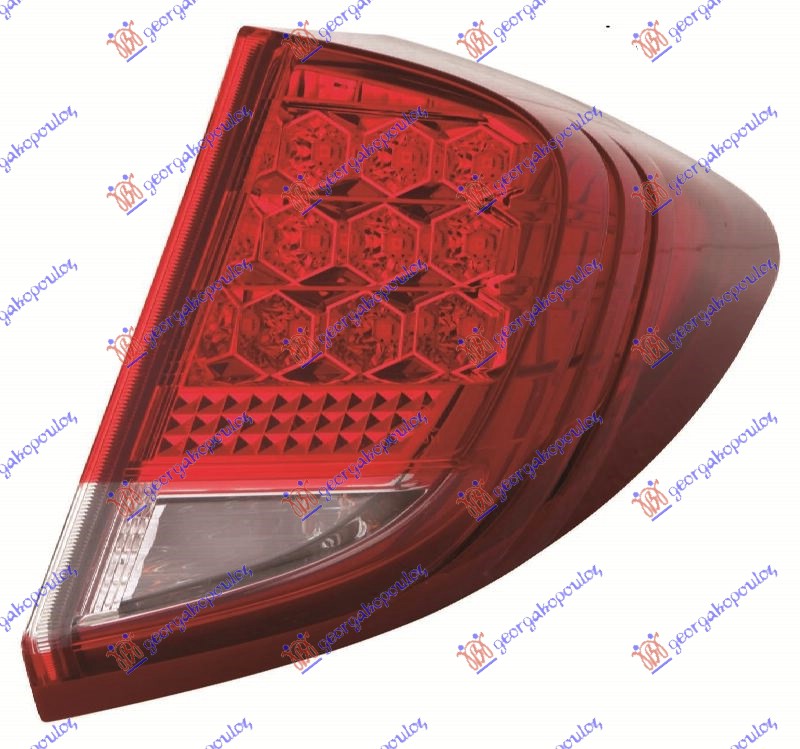 Honda civic h/b-l/b 12-16 STOP LAMPA SPOLJASNJA LED -14