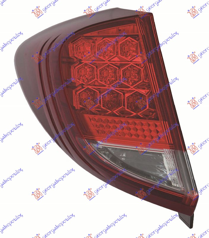 Honda civic h/b-l/b 12-16 STOP LAMPA SPOLJASNJA (LED) 14- (DEPO)