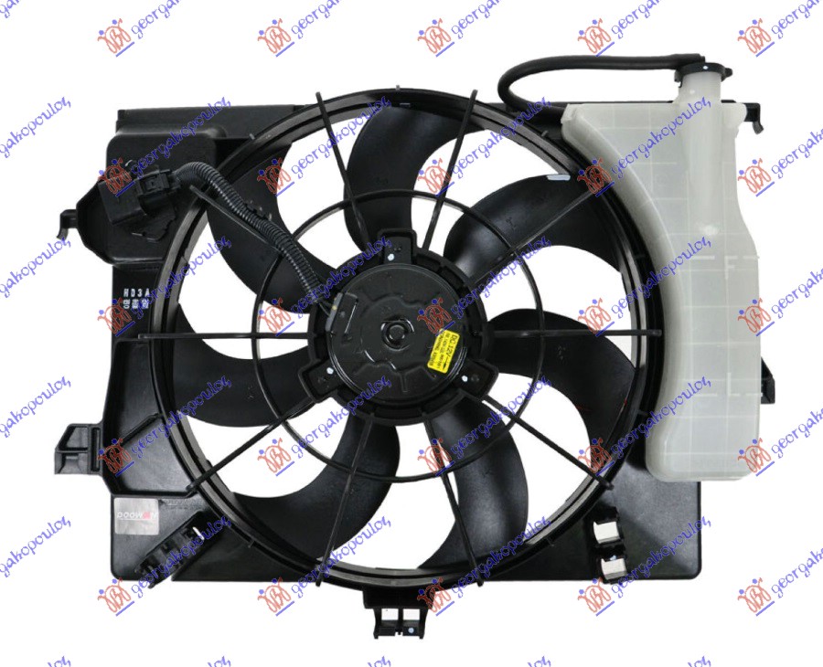 Hyundai accent 11-14 (export type) VENTILATOR KOMPLET (BENZIN)