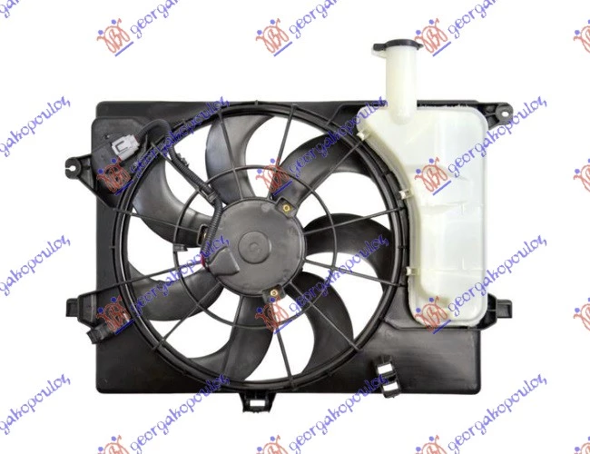 Kia ceed 5d 13-15 VENTILATOR KOMPLET