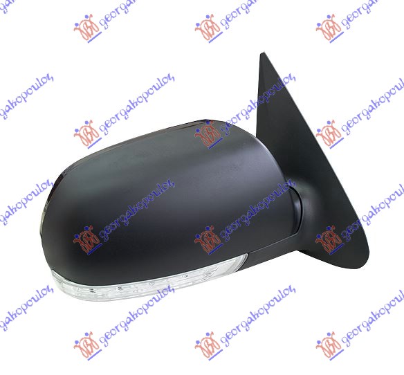 Hyundai santa fe 2009-2012 (cm) RETROVIZOR ELEKTRICNI SA GREJACEM (ELEKTRO-SKLOPIV) (MIGAVAC)