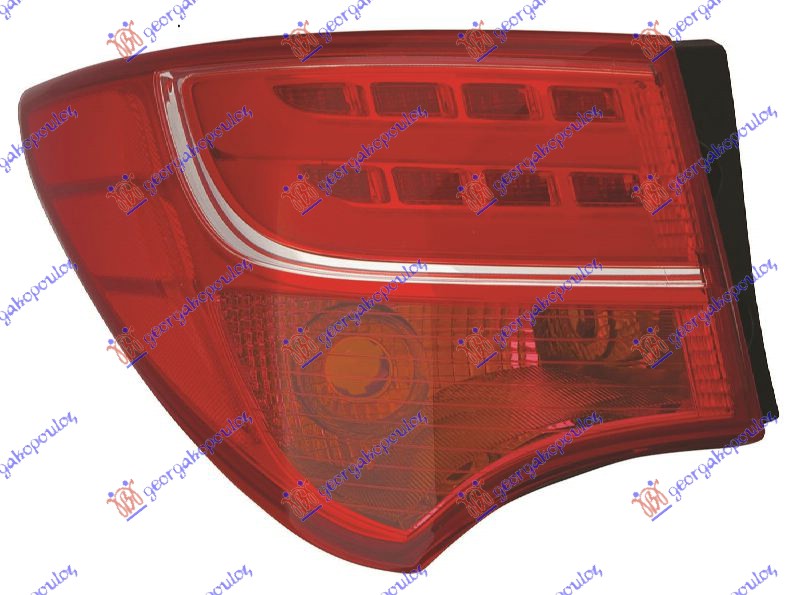 Hyundai santa fe 12-16 STOP LAMPA SPOLJASNJA (LED) (DEPO)