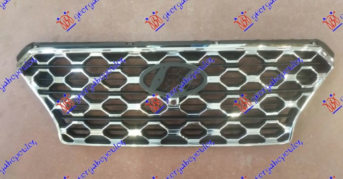 Hyundai santa fe 2018-2020 (tm/tma) PVC MASKA CRNA/HROM