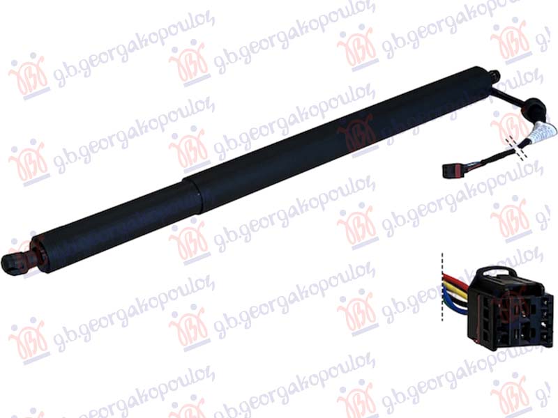 Hyundai santa fe 2020-2024 (tm/tma) AMORTIZER GEPEK VRATA ELEKTRICNI (7 PIN)