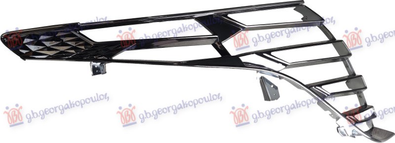 Hyundai tucson iii 2020-2024 (nx4e/nx4a) LAJSNA DNEVNOG SVETLA HROM