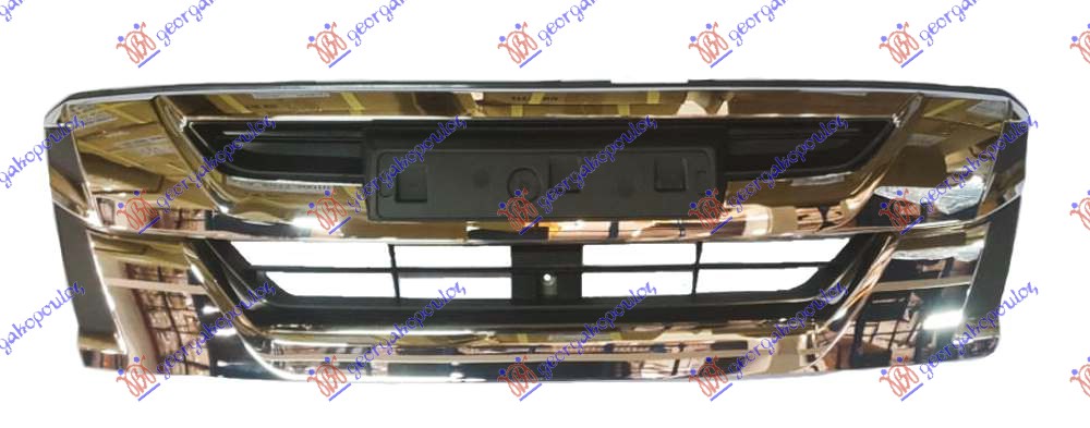 Isuzu p/u d-max 16-20 PVC MASKA KOMPLET-CRNA HROM OKVIR