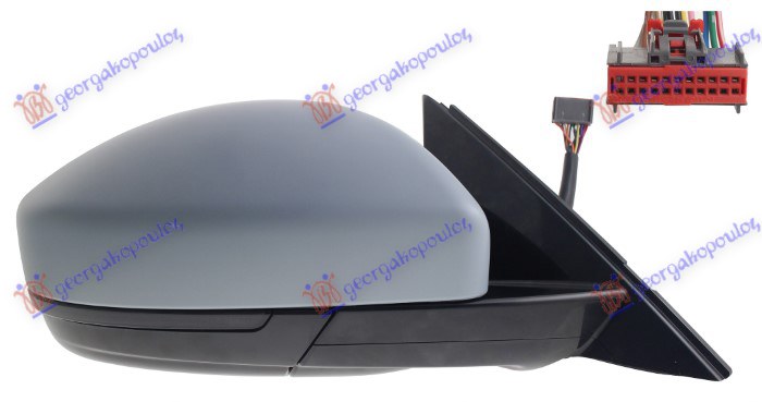 Jaguar e-pace 2017- (x540) RETROVIZOR ELEK. SA GREJ. PM (ELEKTRO-SKLOPIV) (SAMOZATAMNJIVANJE) (MEM) (LED MIG) (LED SVETLO) (14 PIN) (A KVAL)