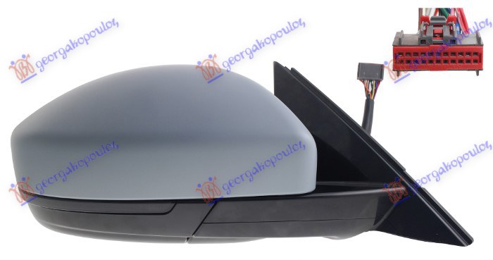 Jaguar e-pace 2017- (x540) RETROVIZOR ELEK. SA GREJ. PM (ELEK-SKLOPIV) (SAMOZATAMNJIVANJE) (MEM) (LED MIG) (LED SVETLO) (MRTAV U) (16 PIN) (A KVAL)