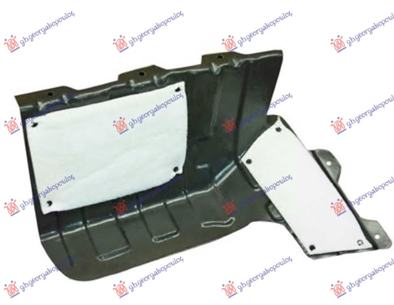 Kia soul 2011-2013 (am) ZASTITA MOTORA BOCNA PLASTICNA (BEZ ŽABICA)