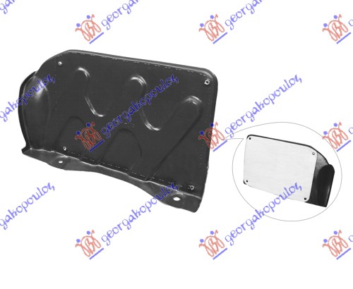 Kia soul 2013-2016 (ps) ZASTITA MOTORA BOCNA PLASTICNA (BEZ ŽABICA)