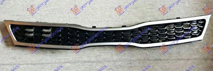 Kia rio h/b 14-17 PVC MASKA HROM/CRNA