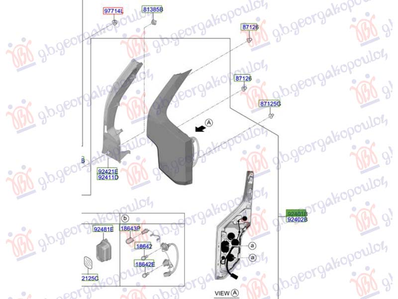 Kia ev3 2024- STOP LAMPA (ORIGINALNI)